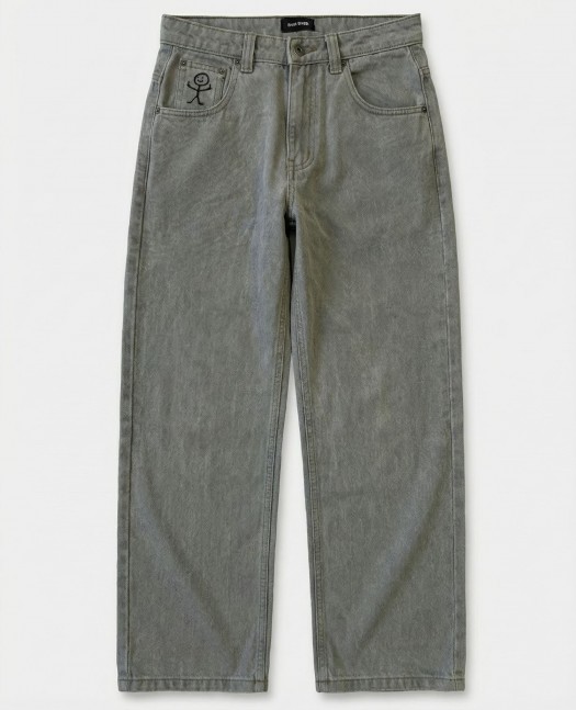BSAT Stickman The Fingers Jeans Grey...