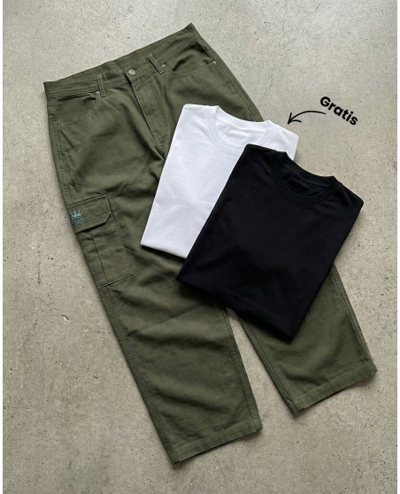 The Baggy Cargo Outfit – Få den ene t-shirt gratis