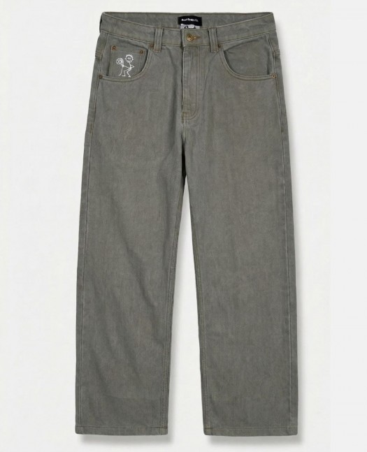 BSAT Stickman The F*ck Jeans Grey...