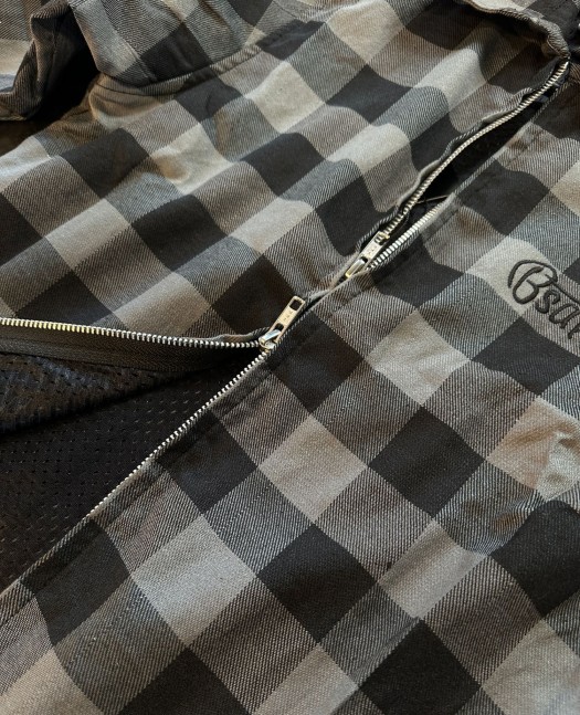 BSAT Midnight Dual Zip Overshirt