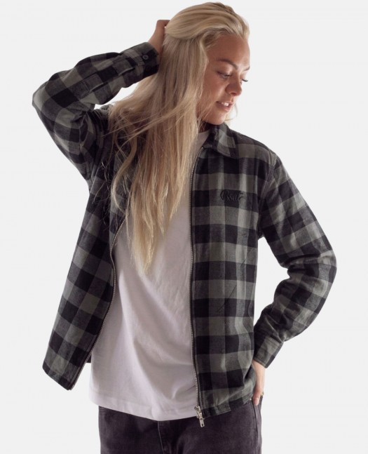 BSAT Midnight Dual Zip Overshirt