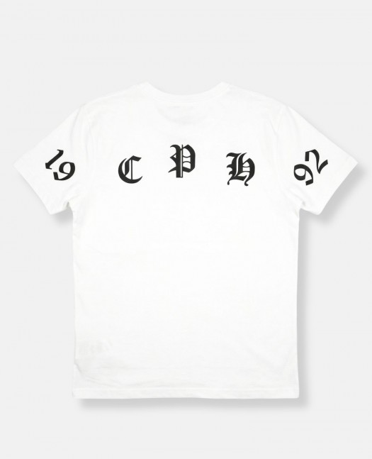 BSAT CPH 1992 White n Black Heavy Tee