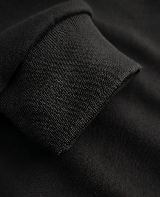 BSAT Stickman Embroidery Hoodie Black