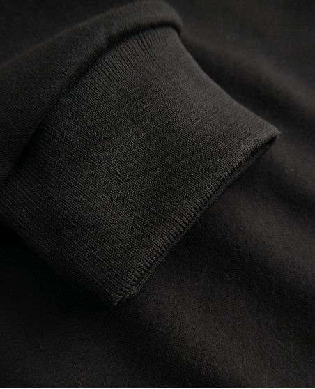 BSAT Crown Embroidery Hoodie Black