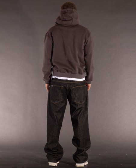 BSAT Crown Embroidery Hoodie Steel Grey