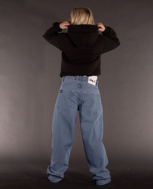 BSAT Stickman Embroidery Hoodie Black