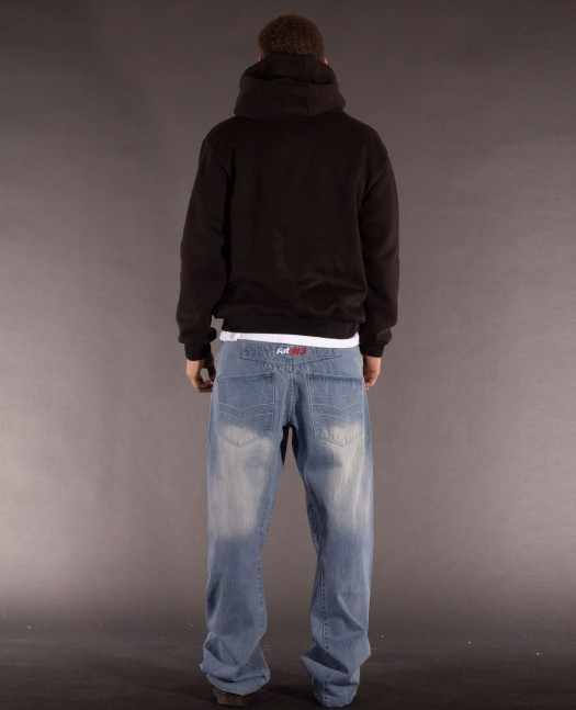 BSAT Stickman Embroidery Hoodie Black