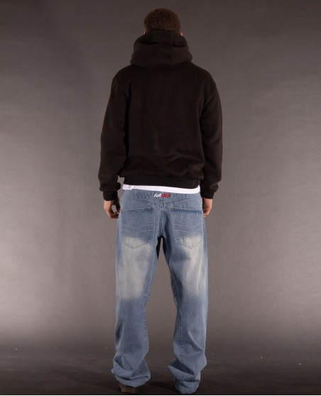 BSAT Stickman Embroidery Hoodie Black