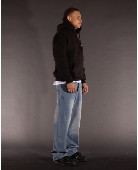 BSAT Crown Embroidery Hoodie Black