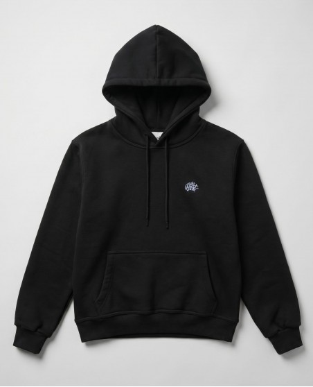 BSAT Crown Embroidery Hoodie Black