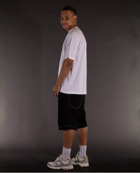 BSAT Stickman Baggy Jorts The Fingers Black Vol.2