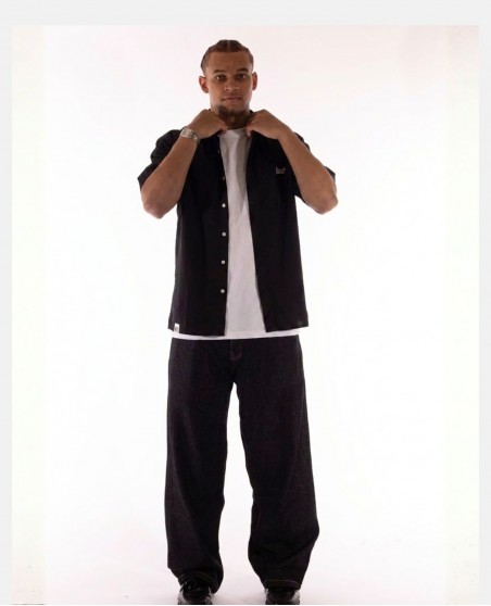 BSAT Studio Short Sleeve Shirt - Solid Black