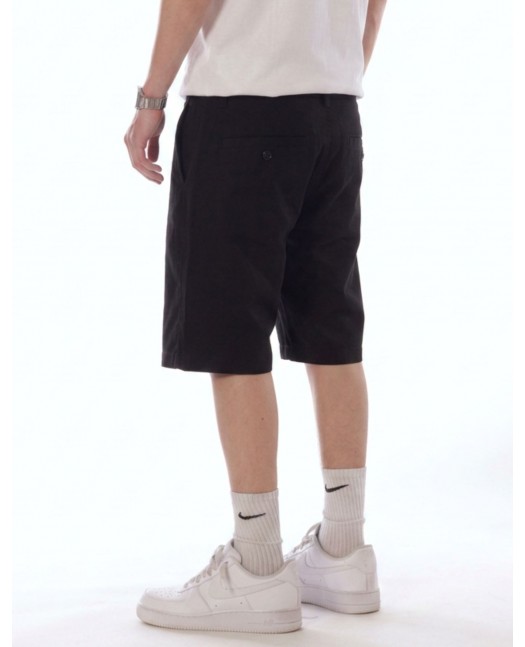 BSAT X-Loose Chino Shorts Jet Black