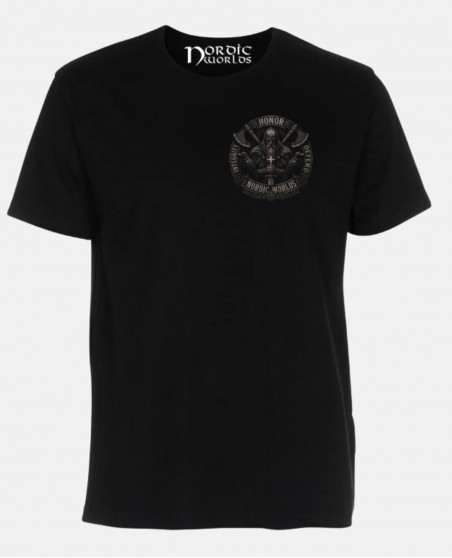 Nordic Worlds Honor & Integrity T-Shirt Black