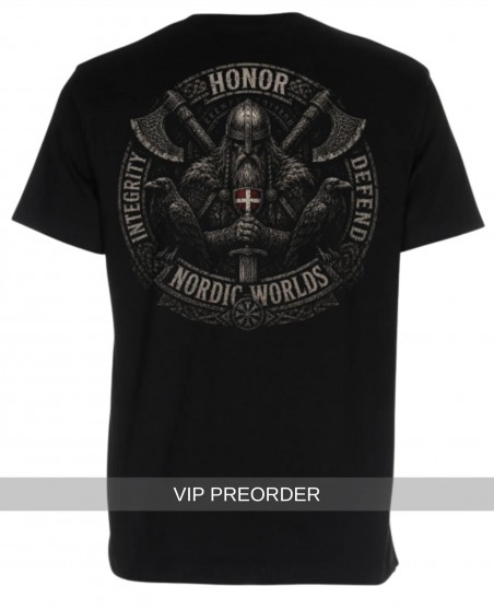 Nordic Worlds Honor & Integrity T-Shirt Black