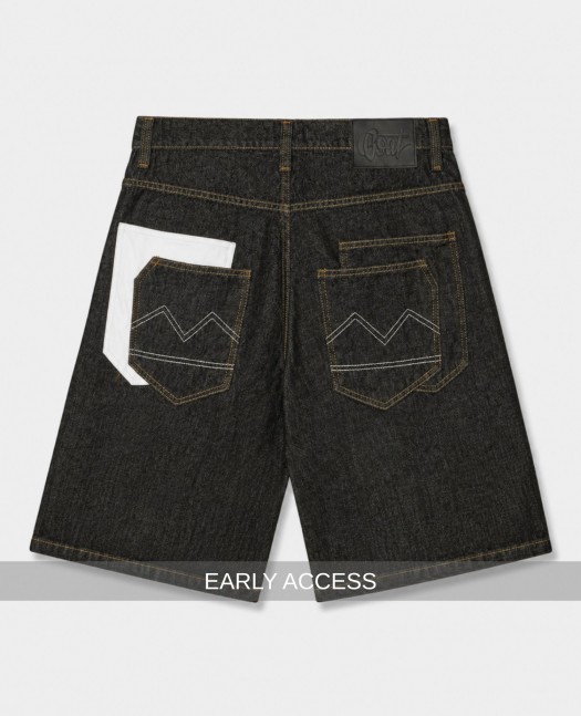 BSAT 4 Pocket Blazed Up Baggy Jorts...