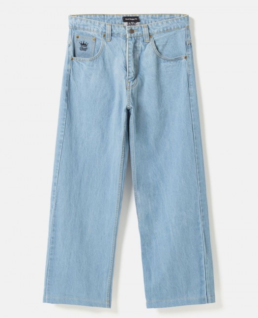 BSAT 4 Pocket Blazed Up Baggy Jeans...
