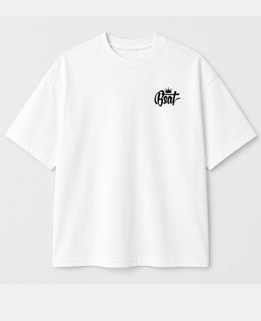 BSAT One Rule Be You Baggy T-Shirt White