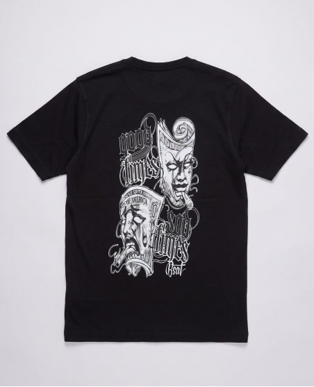 BSAT Good Times Sad Times Baggy T-Shirt Black Limited Edition