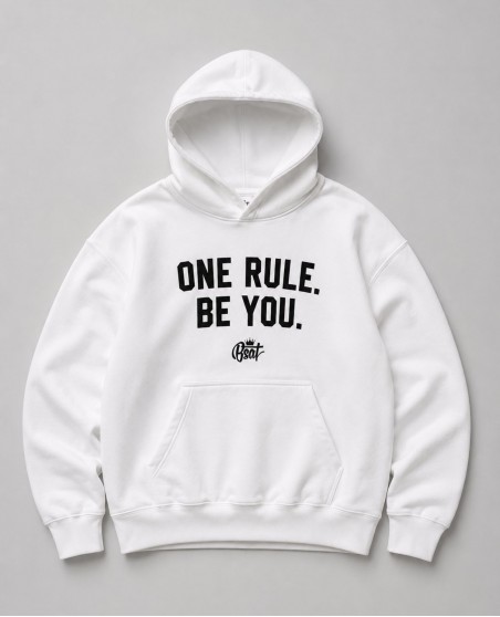 BSAT One Rule Be You CPH 1992 Hoodie White Limited Edition