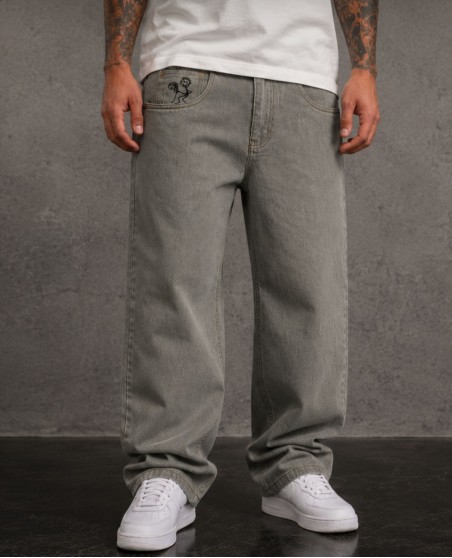 BSAT Stickman The F*ck Jeans Grey Edition