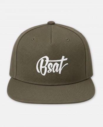 BSAT Logo Flat Brim...