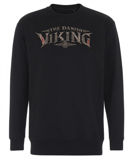 Nordic Worlds The Danish Viking Crewneck Sweatshirt Black