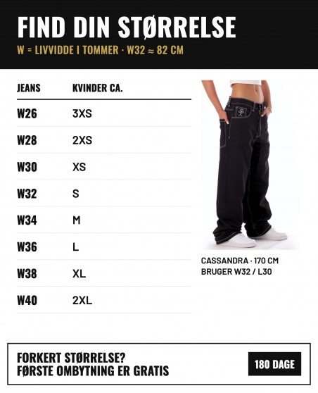 BSAT Stickman Baggy Jeans The Fingers Black Vol.2