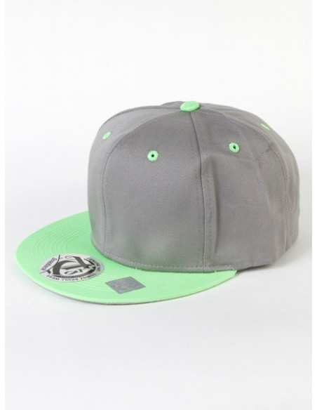 Townz Snapback Cap grey/ green
