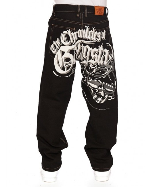 Townz Baggy Jeans Gangsta Black