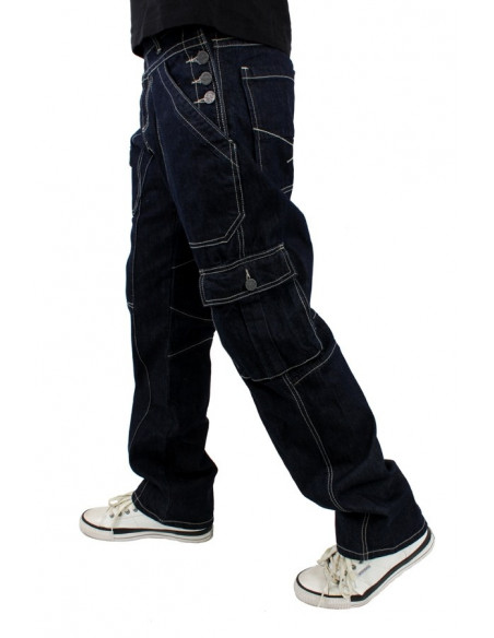Brooklyn Mint Detachable Engineered One Piece Jumpsuit-Overalls Jeans