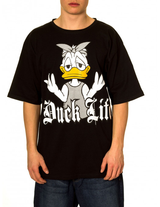 Townz Duck Life Baggy T-shirt Black
