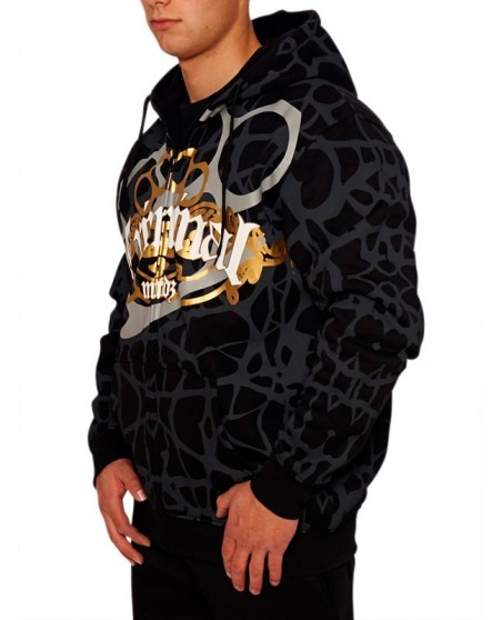 Townz Zip Hoody Criminal Mindz Gold
