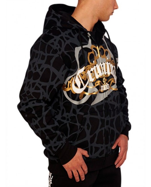 Townz Zip Hoody Criminal Mindz Gold