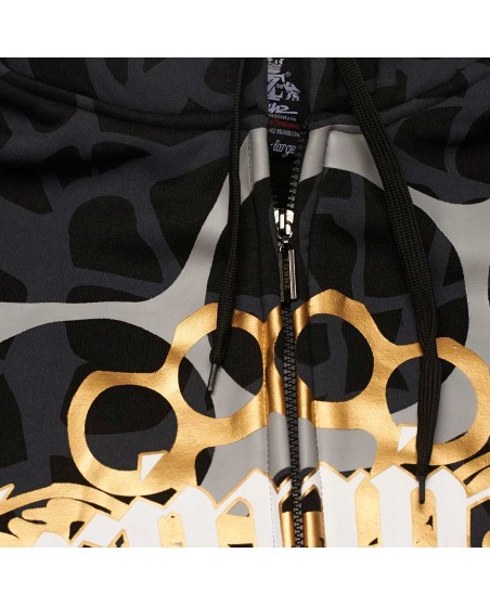 Townz Zip Hoody Criminal Mindz Gold