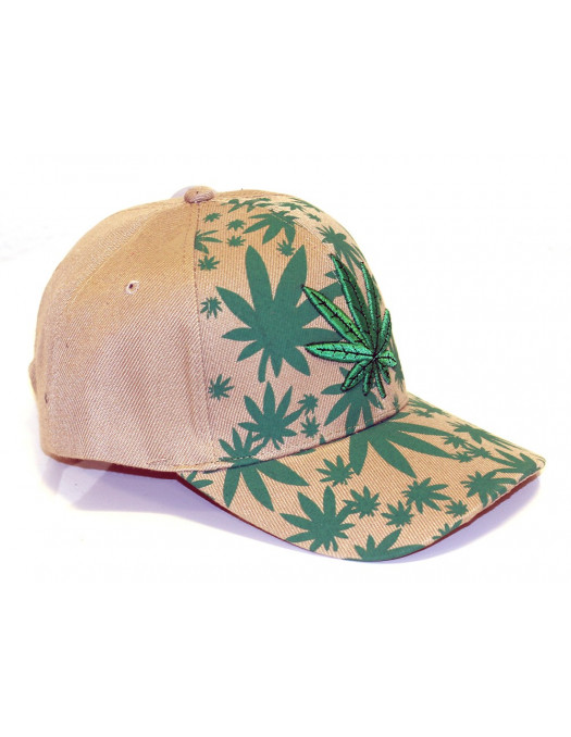 Identity Weed Baseball Cap/Khaki