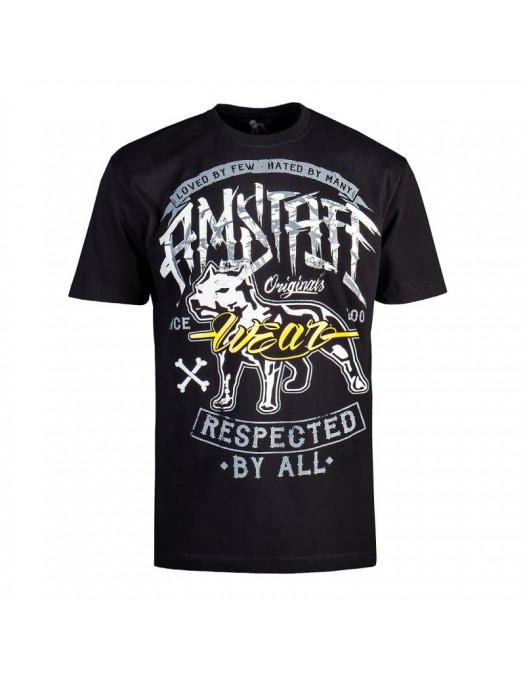 Amstaff Tee/ Respected by All