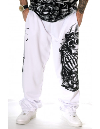 Praying Skull Sweatpants by BSAT