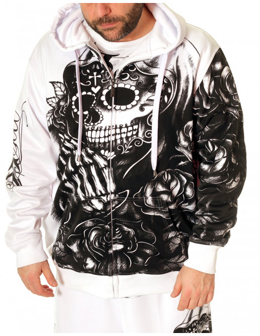 Praying Skull Hoodie by BSAT