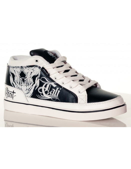 Cali Swag Shoes Black/White by BSAT
