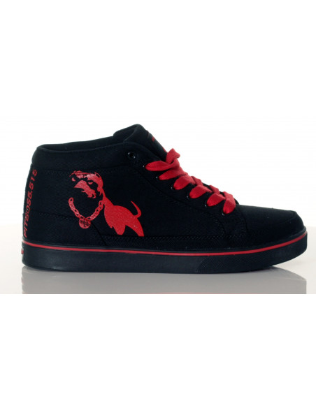 Doggz Dept. Black / Red Sneakers from Pitbos5.515