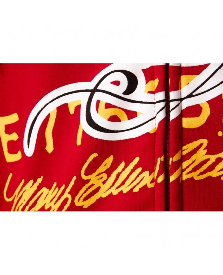 Townz Zip Huvtröja Hustle Or Die Röd