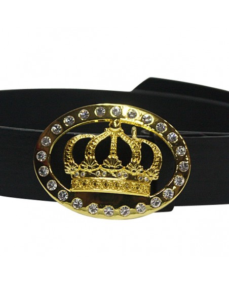 Belt Buckle Gold Crown