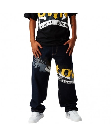 Townz Baggy Jeans Skyline Gul . B. grade