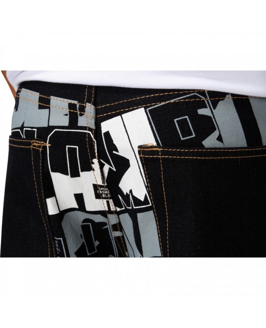 Townz Baggy Vendetta black street jeans