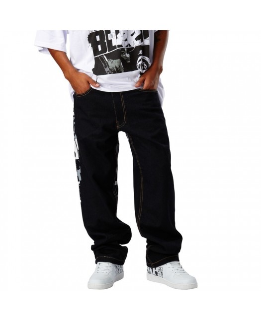 Townz Baggy Vendetta Svart Street Jeans