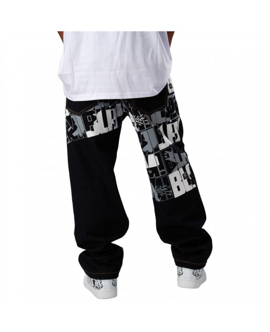 Townz Baggy Vendetta black street jeans