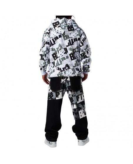 Townz Baggy Vendetta Musta street jeans