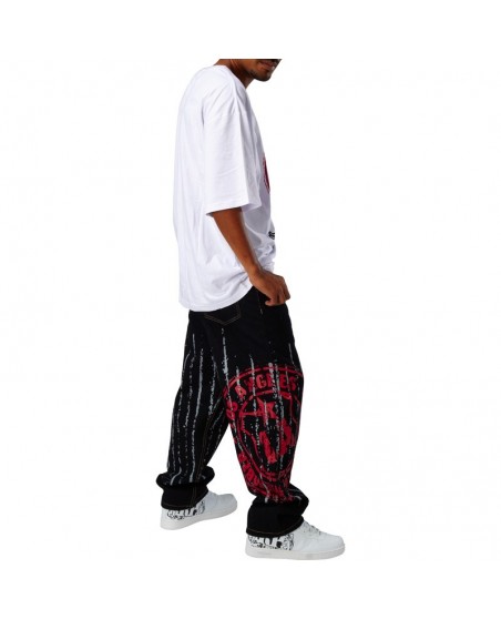 Townz Baggy Bukser LA Star black scar