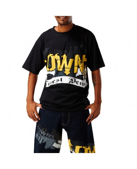 Townz T-shirt Skyline yellow